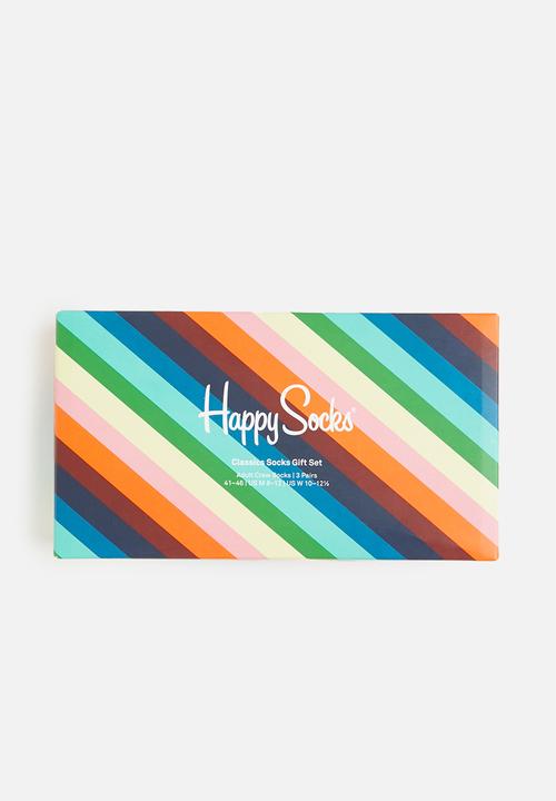 Happy Socks - 3-Pack classics socks gift set - multi