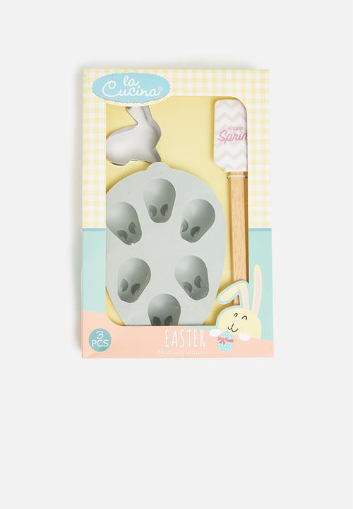 Excellent Houseware - Baking set - grey