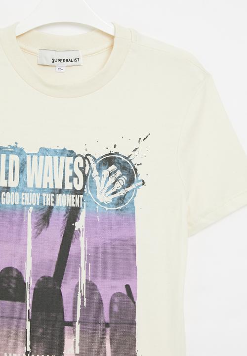 Superbalist - Printed tee - sand