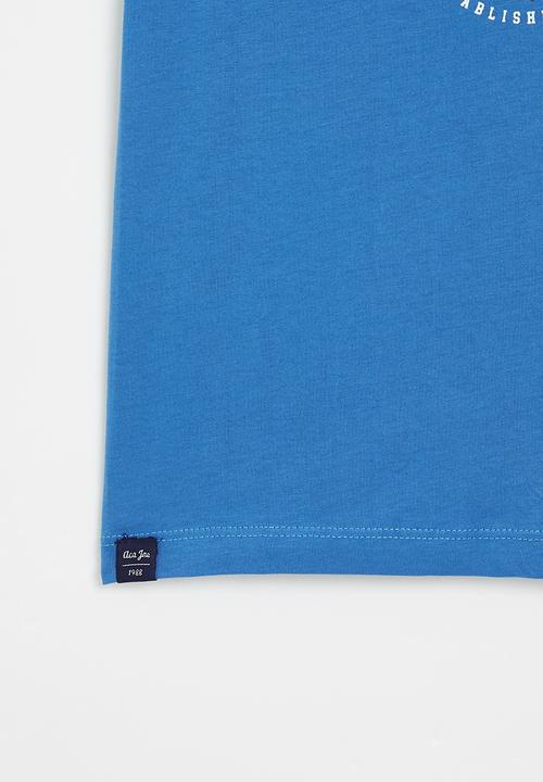Aca Joe - Boys aca joe emblem print tee - blue