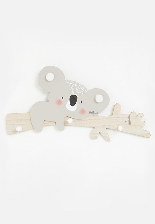 H&S - Koala coat rack - grey