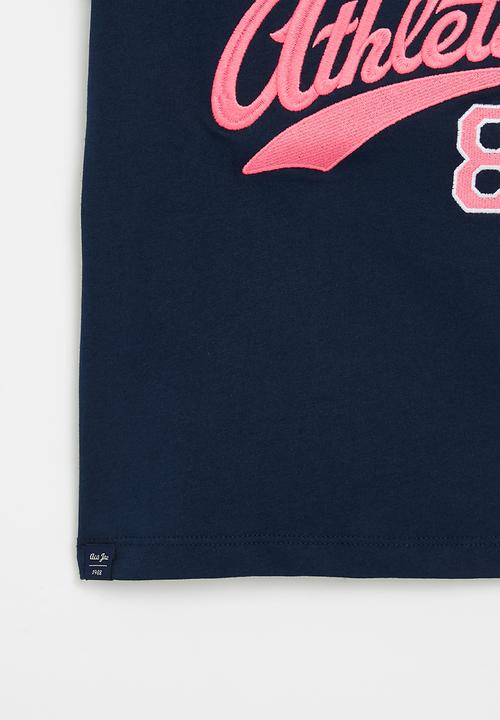 Aca Joe - Boys aca joe print tee - blue