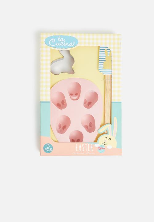 Excellent Houseware - Baking set - pink 