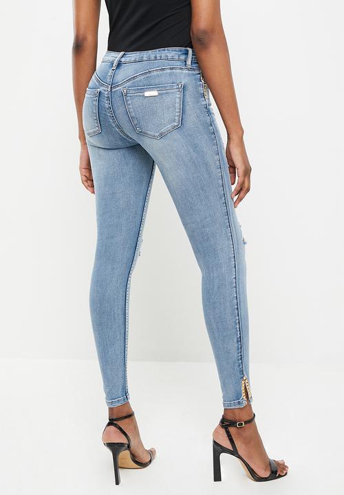 SISSY BOY - Jon jon skinny with studs - med vintage