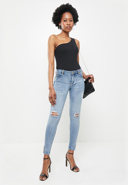 SISSY BOY - Jon jon skinny with studs - med vintage