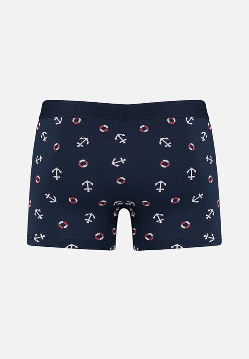 Trendyol - Anchor printed 3 pack boxers - multi