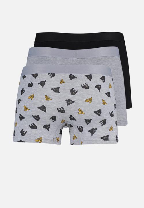Trendyol - Pets printed 3 pack boxers - multi