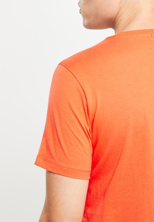 Replay - Basic jersey 81 print - orange