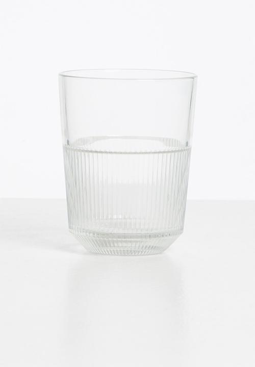 Excellent Houseware - Totem drinking glass set of 4