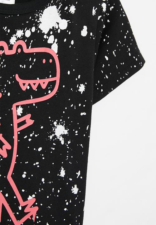 Pop Candy - Dino tee - black