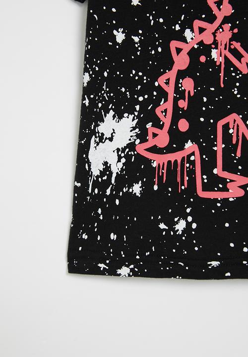 Pop Candy - Dino tee - black