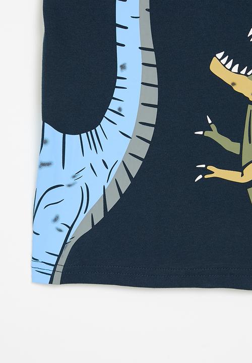 Pop Candy - Dino friend tee - navy