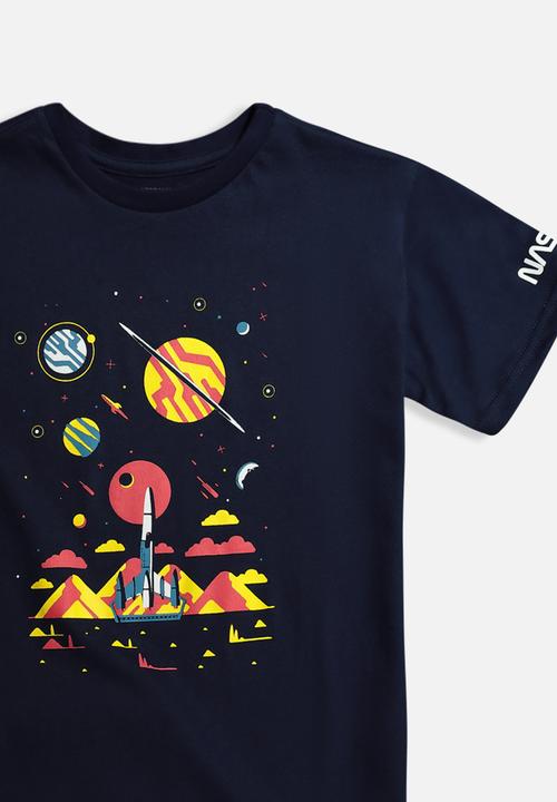Superbalist - NASA summer pj set - navy & grey