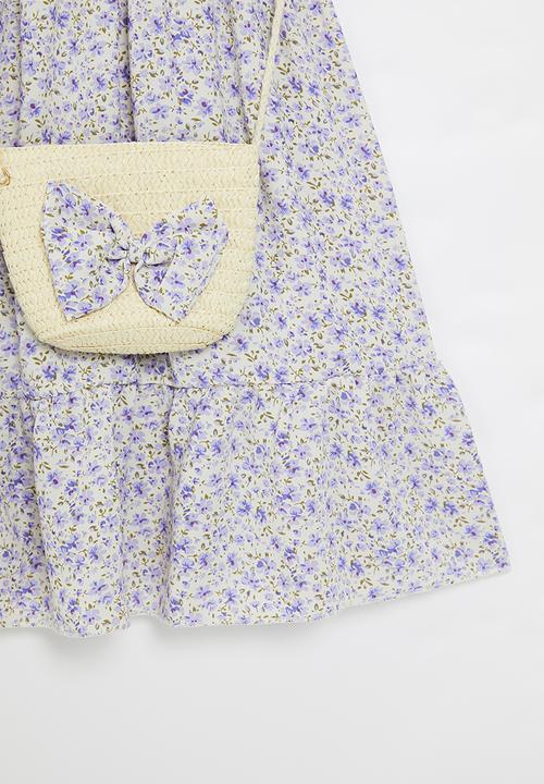 Pop Candy - Puff sleeve dress - blue