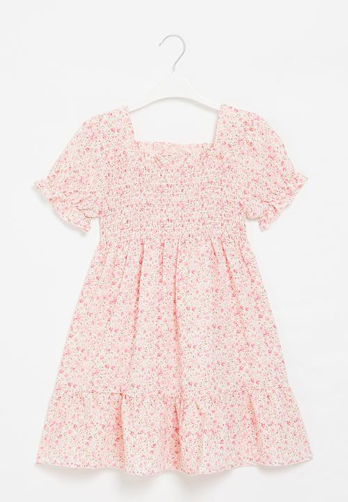 Pop Candy - Puff sleeve dress - pink