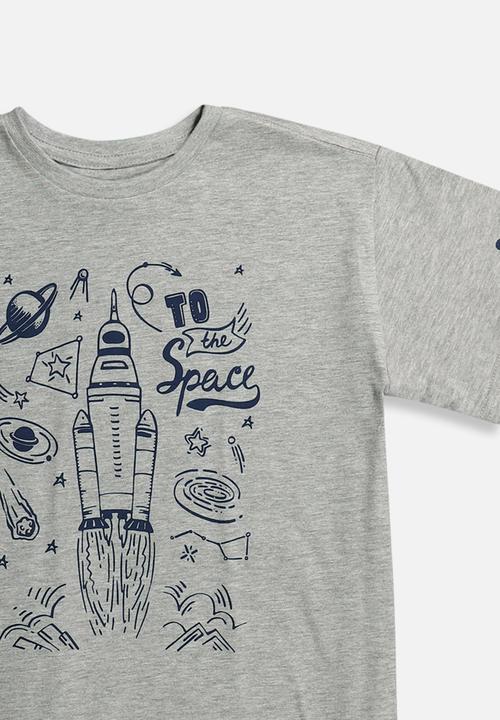 Superbalist - NASA summer pj set - grey/blue