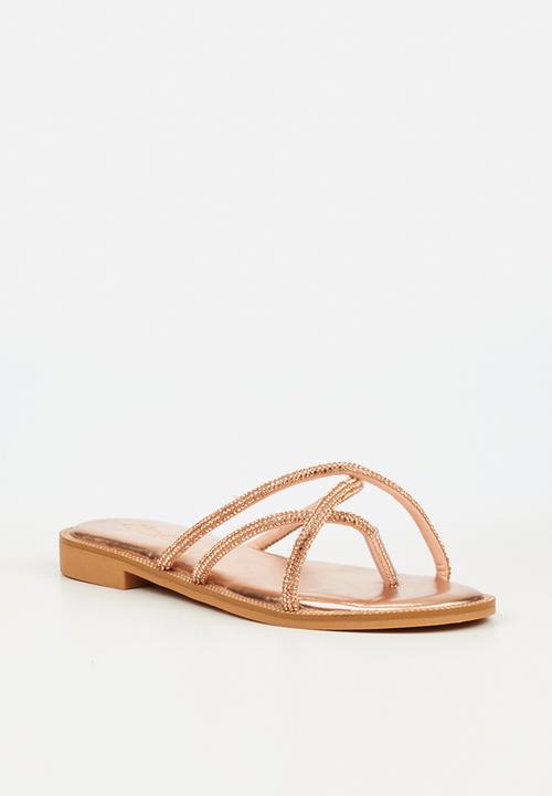 Miss Black - Murano15 sandal - rose gold