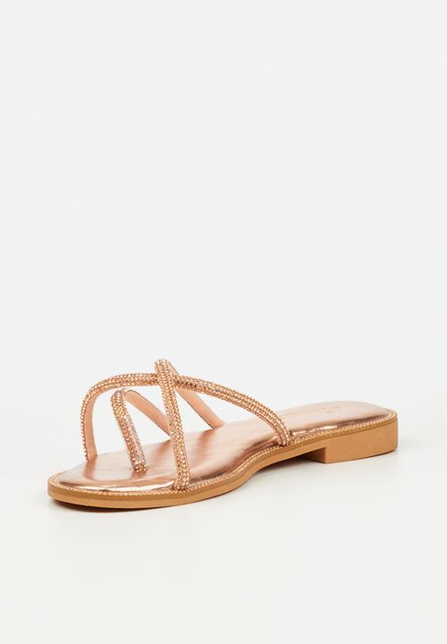 Miss Black - Murano15 sandal - rose gold