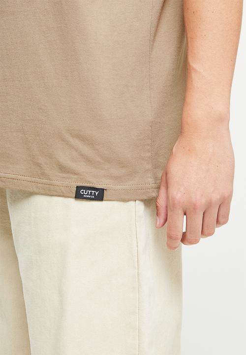 Cutty - Rich regular fit T-shirt - khaki