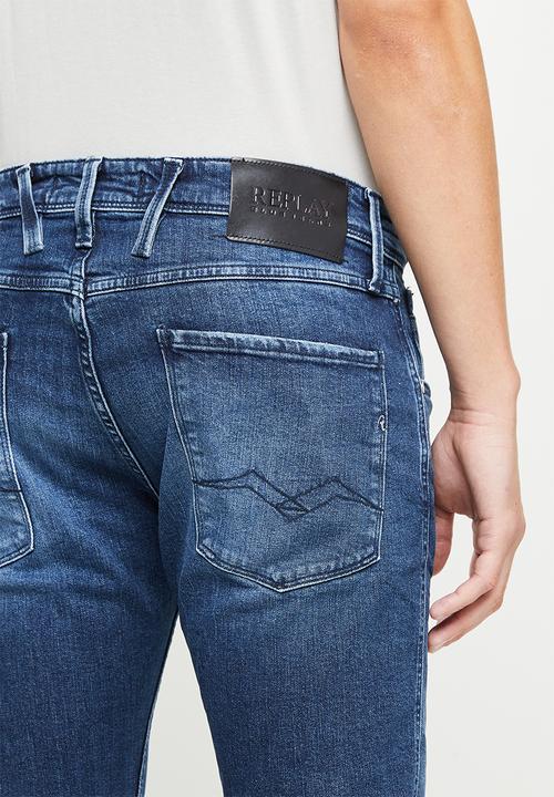 Replay - Anbass slim fit 573 clouds jeans - blue
