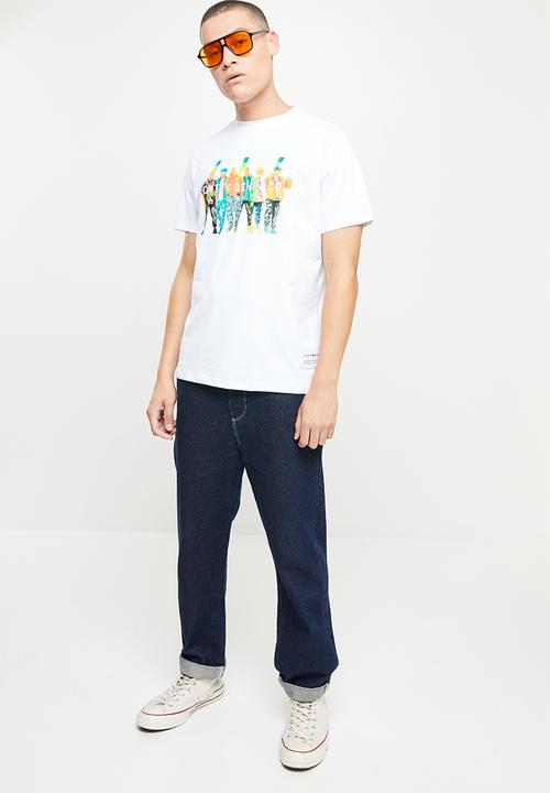 Cutty - Myles fashion bling T-shirt - white
