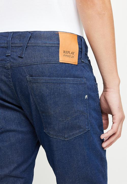 Replay - Anbass slim - navy