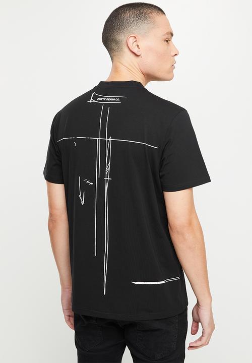 Cutty - Renzo graphic T-shirt - black
