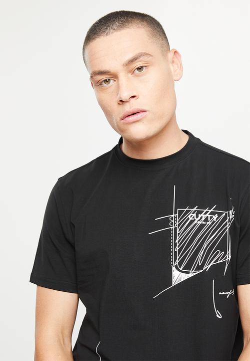 Cutty - Renzo graphic T-shirt - black