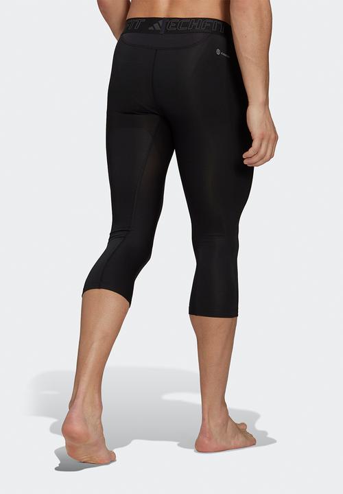 adidas Performance - Techfit Training 3/4 Tights - black