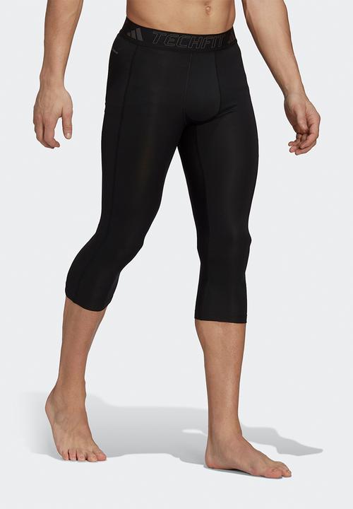 adidas Performance - Techfit Training 3/4 Tights - black