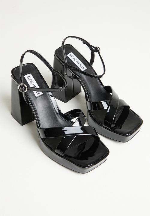 Steve Madden - Seventies platform heel - black 