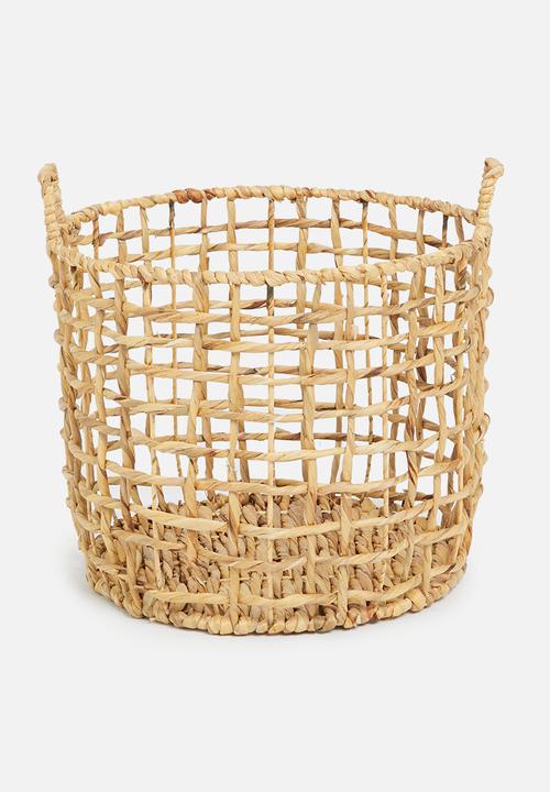 Storage Solutions - Water hyacinth baskets - set of 3