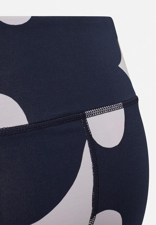 adidas Originals - Marimekko cotton tight - purple tint & collegiate navy