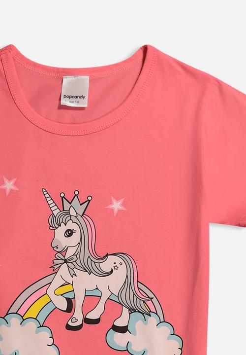 Pop Candy - Unicorn pj set - pink/blue