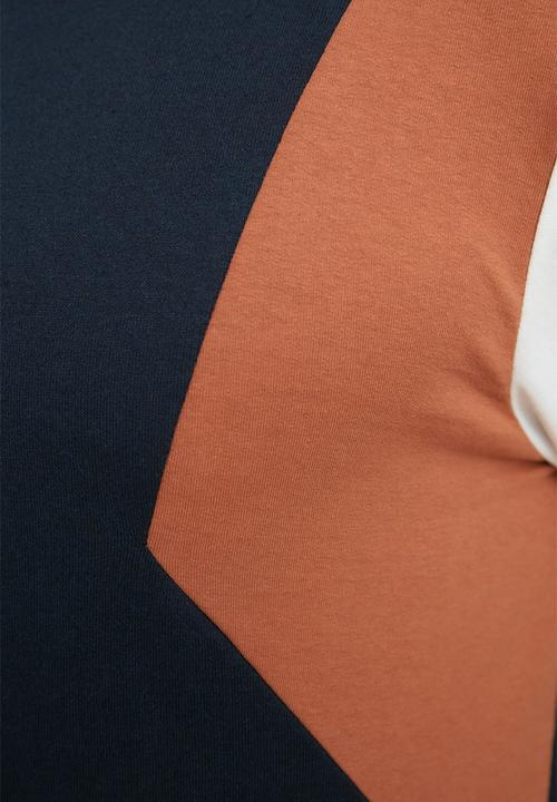 Trendyol - Pete colour block regular fit sweater - navy