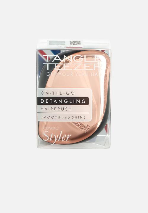 Tangle Teezer - The Compact Styler - Rose Gold Black