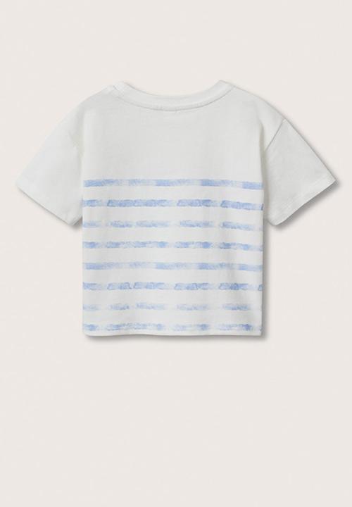 MANGO - T-shirt ocean - neutral