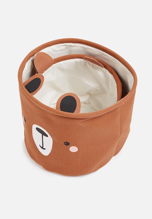 Storage Solutions - Growl basket set of 2 - brown