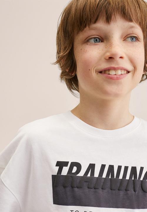 MANGO - T-shirt training - white
