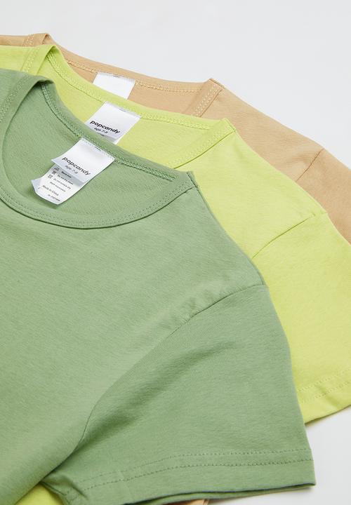 Pop Candy - Boys 3 pack tee - multi 