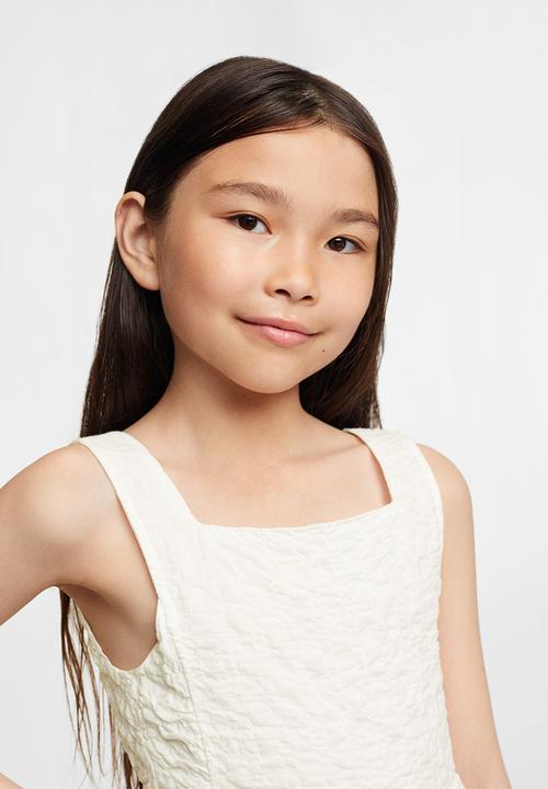 MANGO - Dress castillio - white