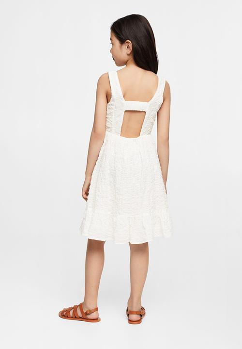 MANGO - Dress castillio - white