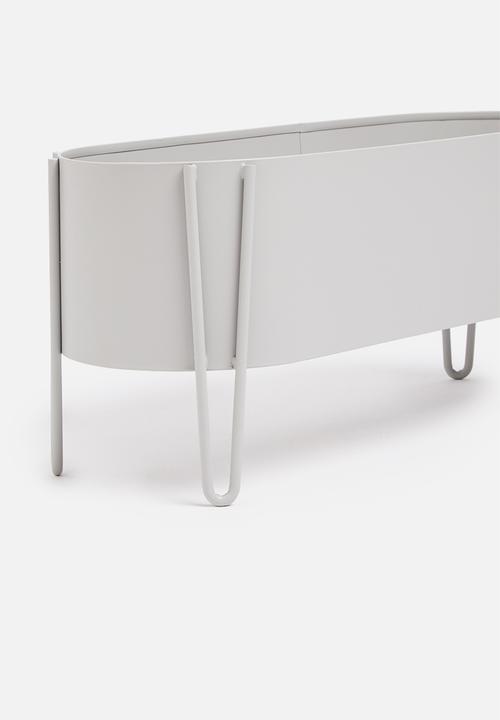 H&S - Basem planter-grey