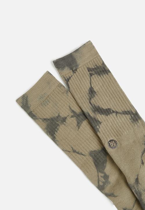 Stance Socks - Hue crew socks - grey