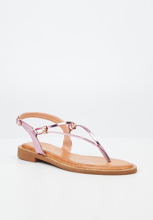 Miss Black - Murano7 slingback sandal - pink