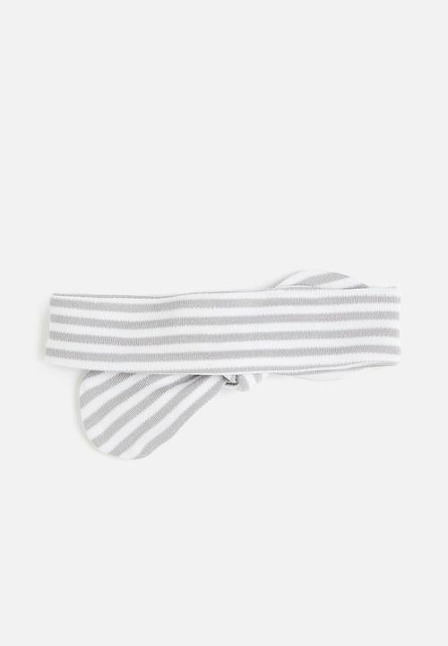 Little Lumps - Headband one size - grey stripe