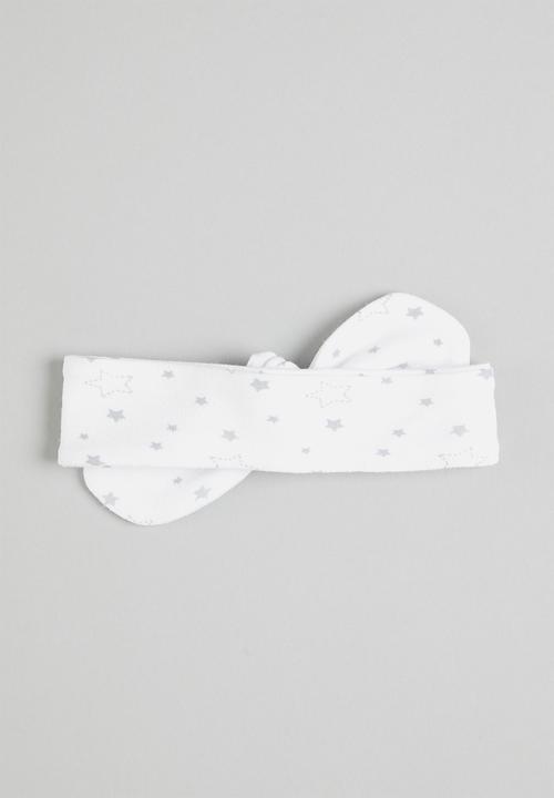 Little Lumps - Headband one size - white & grey