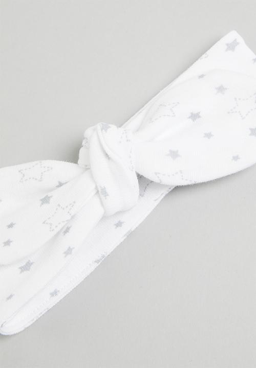 Little Lumps - Headband one size - white & grey