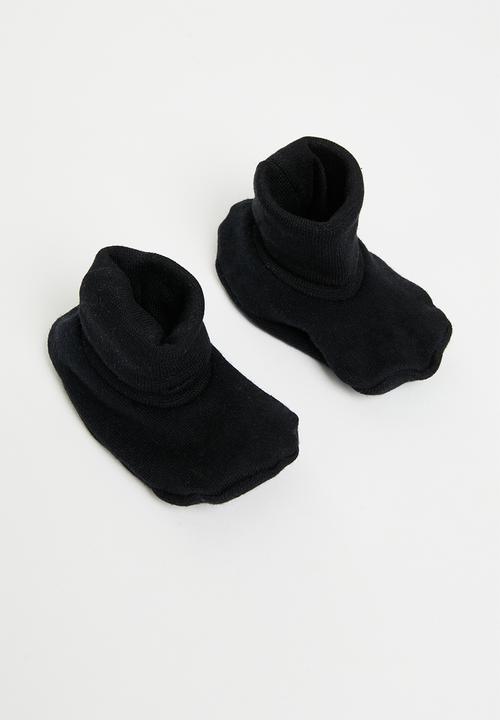 Little Lumps - Ribbed shoes - black