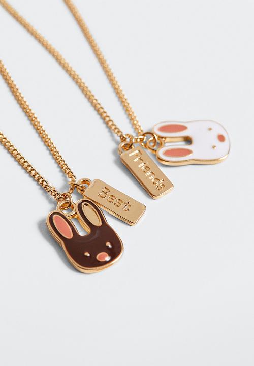 MANGO - Necklace filipa - gold